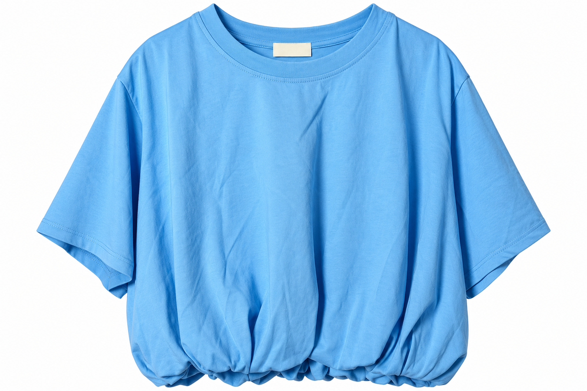 Polera bombacha celeste