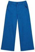 Pantalon elasticado a rayas